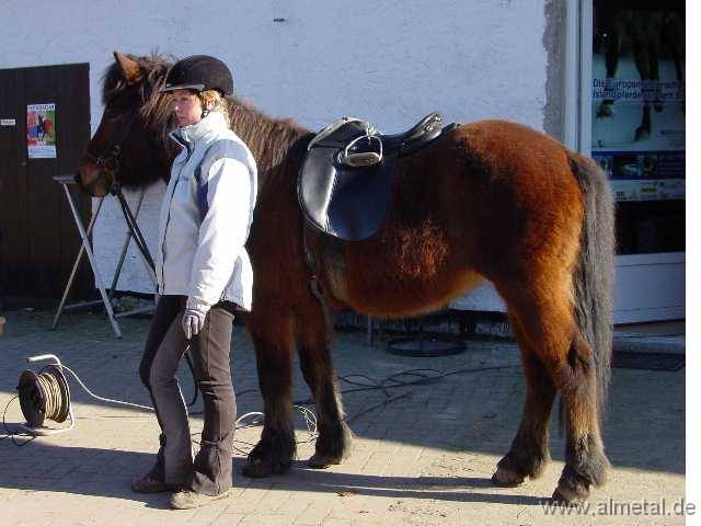 Katharina mit Fl�gsvinn ist Gewinnerin der Dreigang K�r (punktgleich mit Hartmut) _