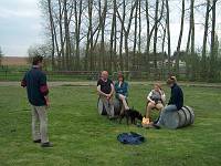  Diskussionen whrend des Reitunterrichts mit Bernd Vith